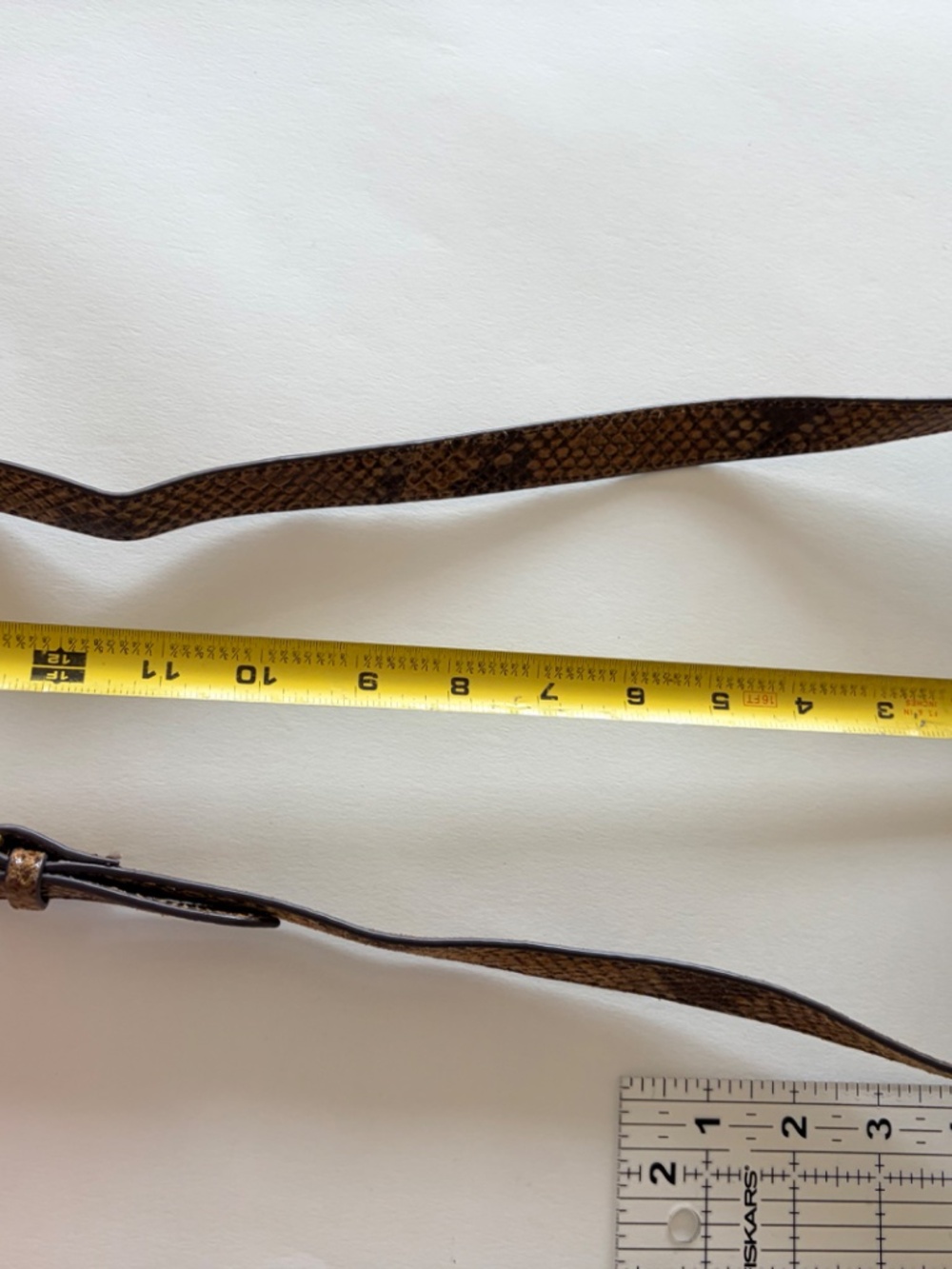 SOEUR Paris Snake Embossed Leather Crossbody Bag French Designer Matching Belt A - Picture 3 of 11